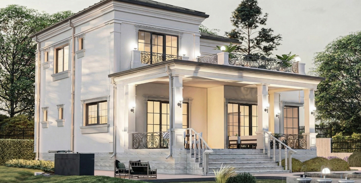 Villa Ferforje Korkuluk Projesi